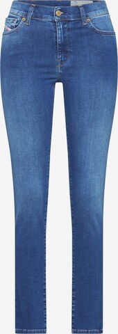 Skinny Jean 'D-Roisin' DIESEL en bleu : devant