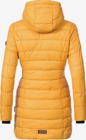 Manteau d’hiver 'Abendsternchen' MARIKOO en jaune