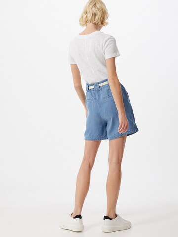 s.Oliver Regular Pleated Jeans in Blue