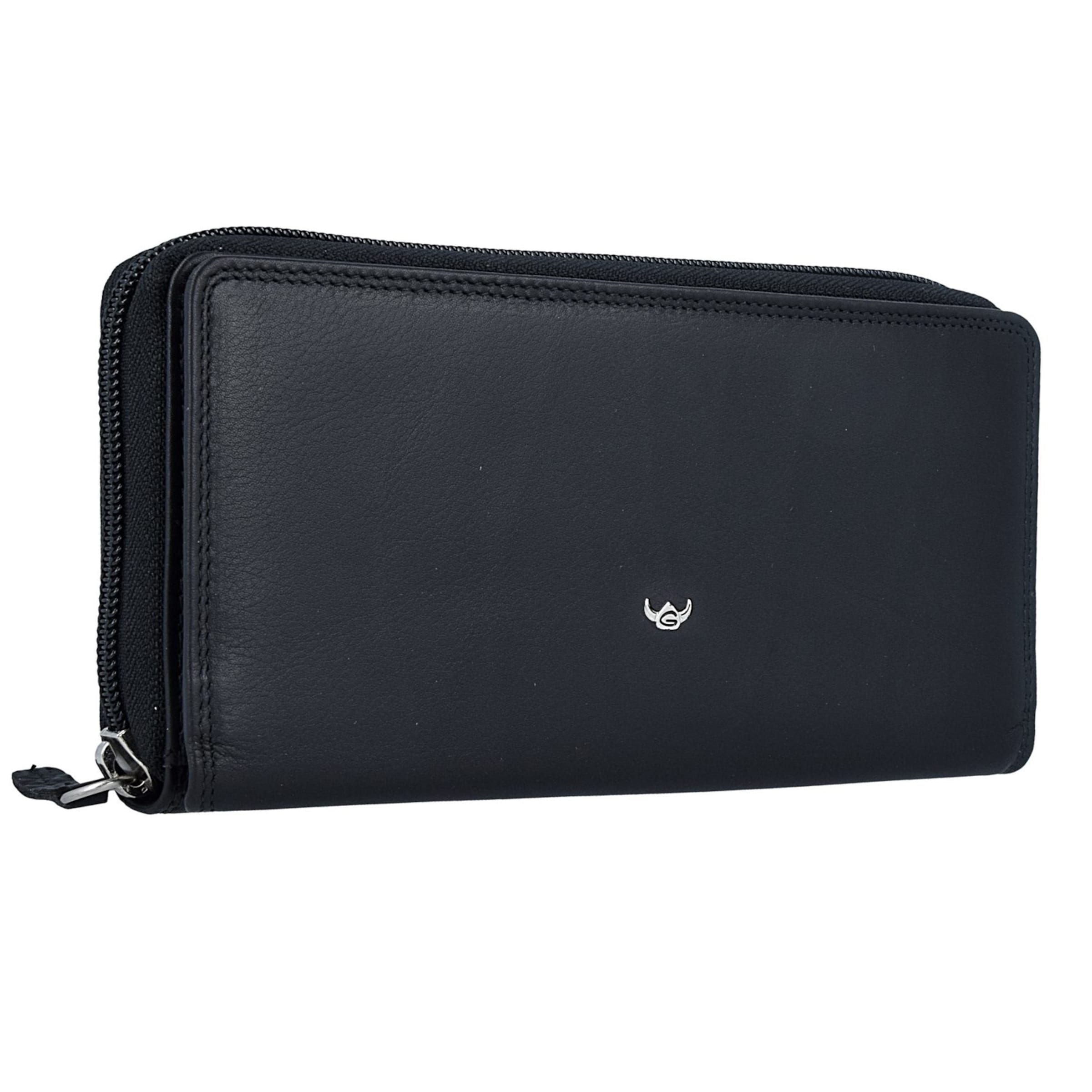 GOLDEN HEAD Wallet 'Polo' in Black