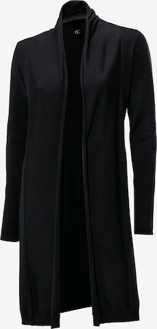 Cardigan heine en noir : devant