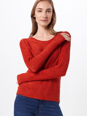 ONLY Pullover 'ONLGeena' in Rot: Vorderseite