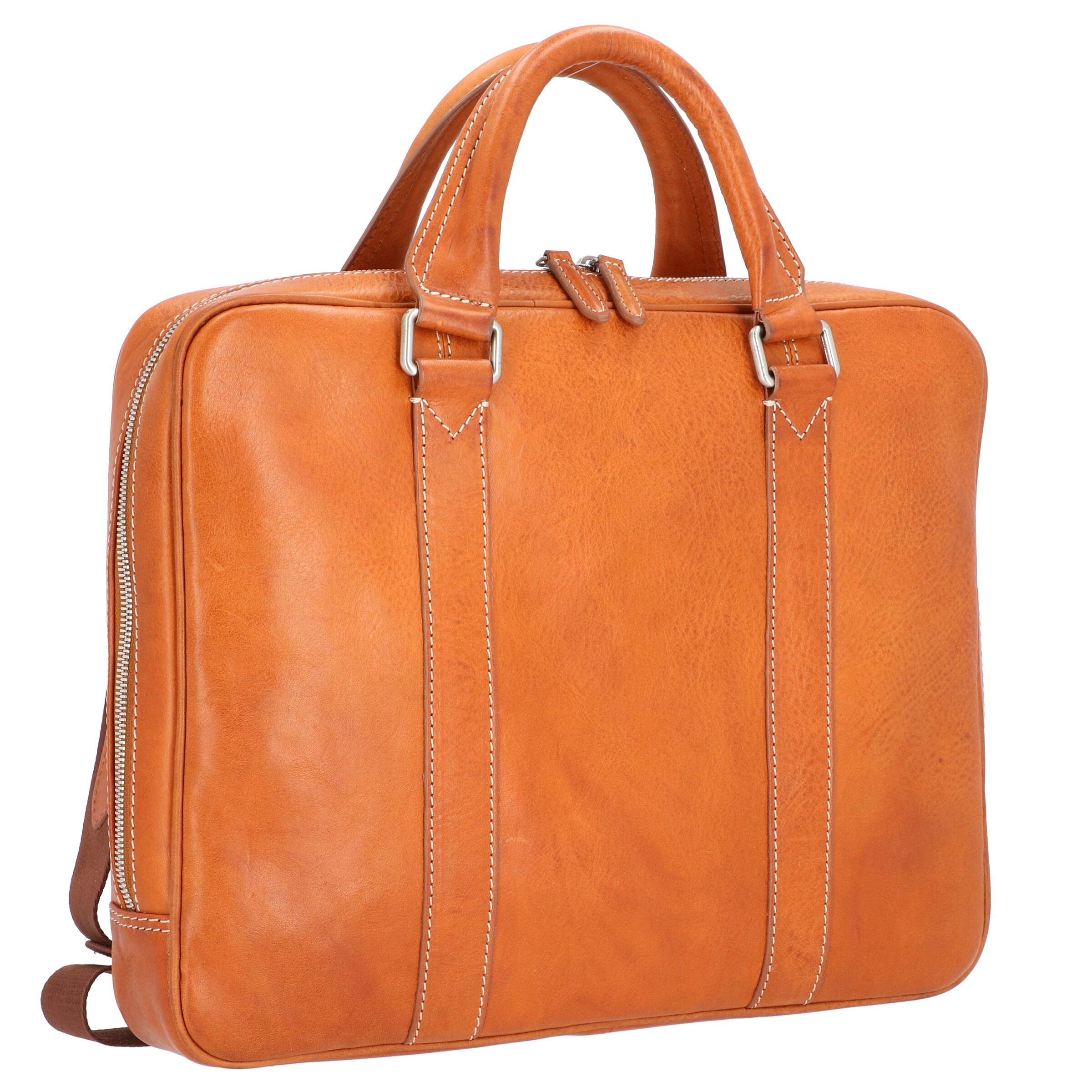 LEONHARD HEYDEN Document bag 'Bergamo' in Brown