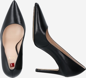 Pumps de la Högl pe negru: lateral