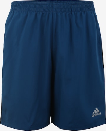 Regular Pantalon de sport 'OWN THE RUN' ADIDAS PERFORMANCE en bleu : devant