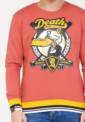 PLUS EIGHTEEN Sweatshirt in Rood