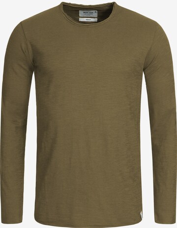 T-Shirt 'Willbur' INDICODE JEANS en vert : devant