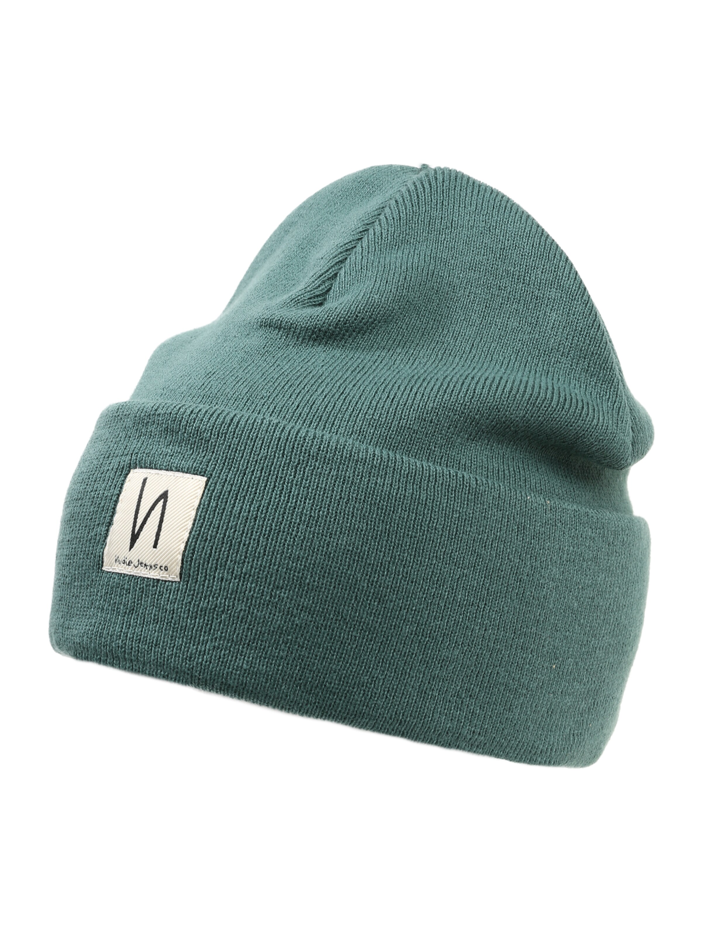 Nudie Jeans Co - Muts 'Falksson' in de kleur Donkergroen