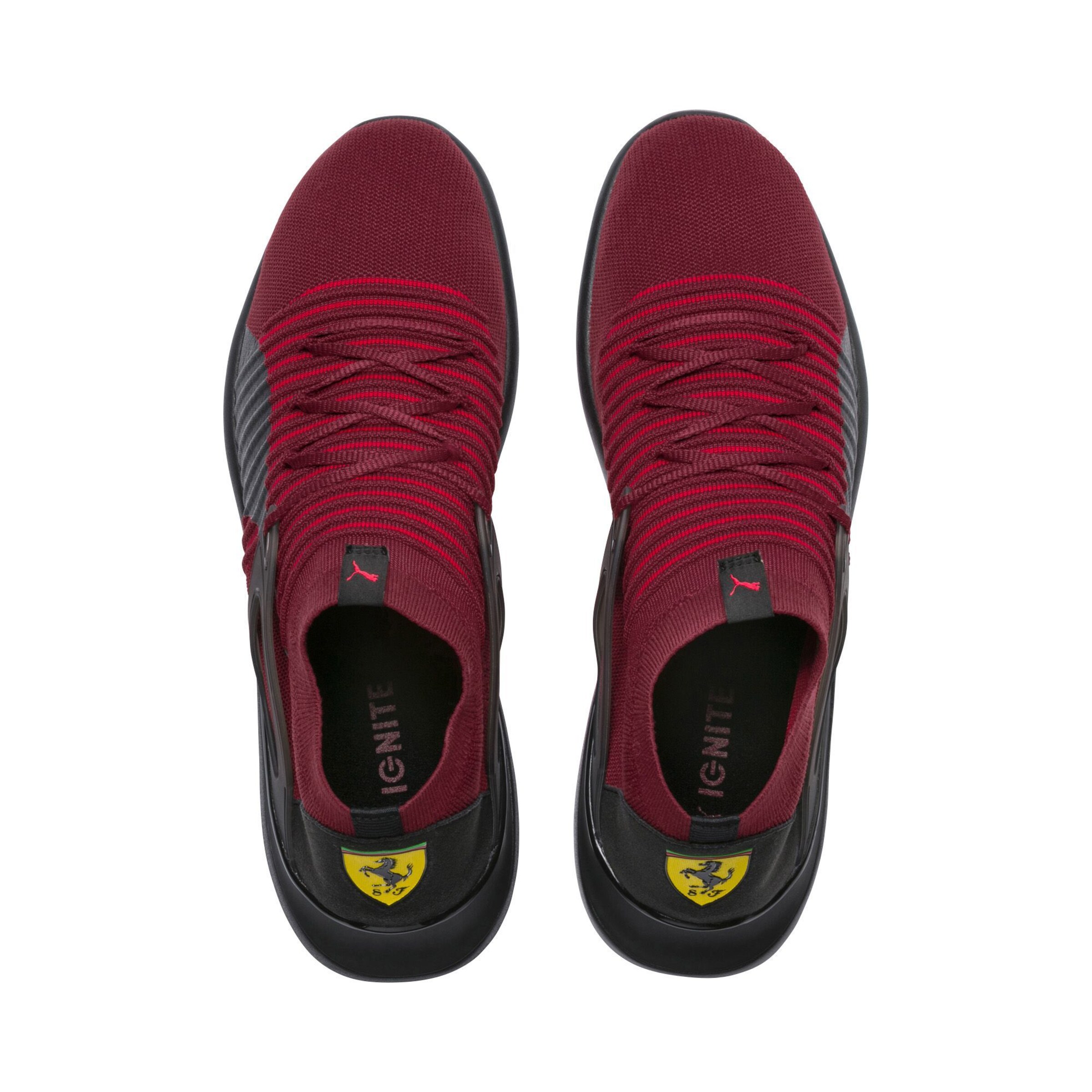Scarpa sportiva 'Ferrari Evo Cat Sock Lace' di PUMA in rosso