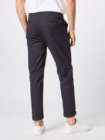 mėlyna SCOTCH & SODA Standartinis „Chino“ stiliaus kelnės 'Stuart': galas