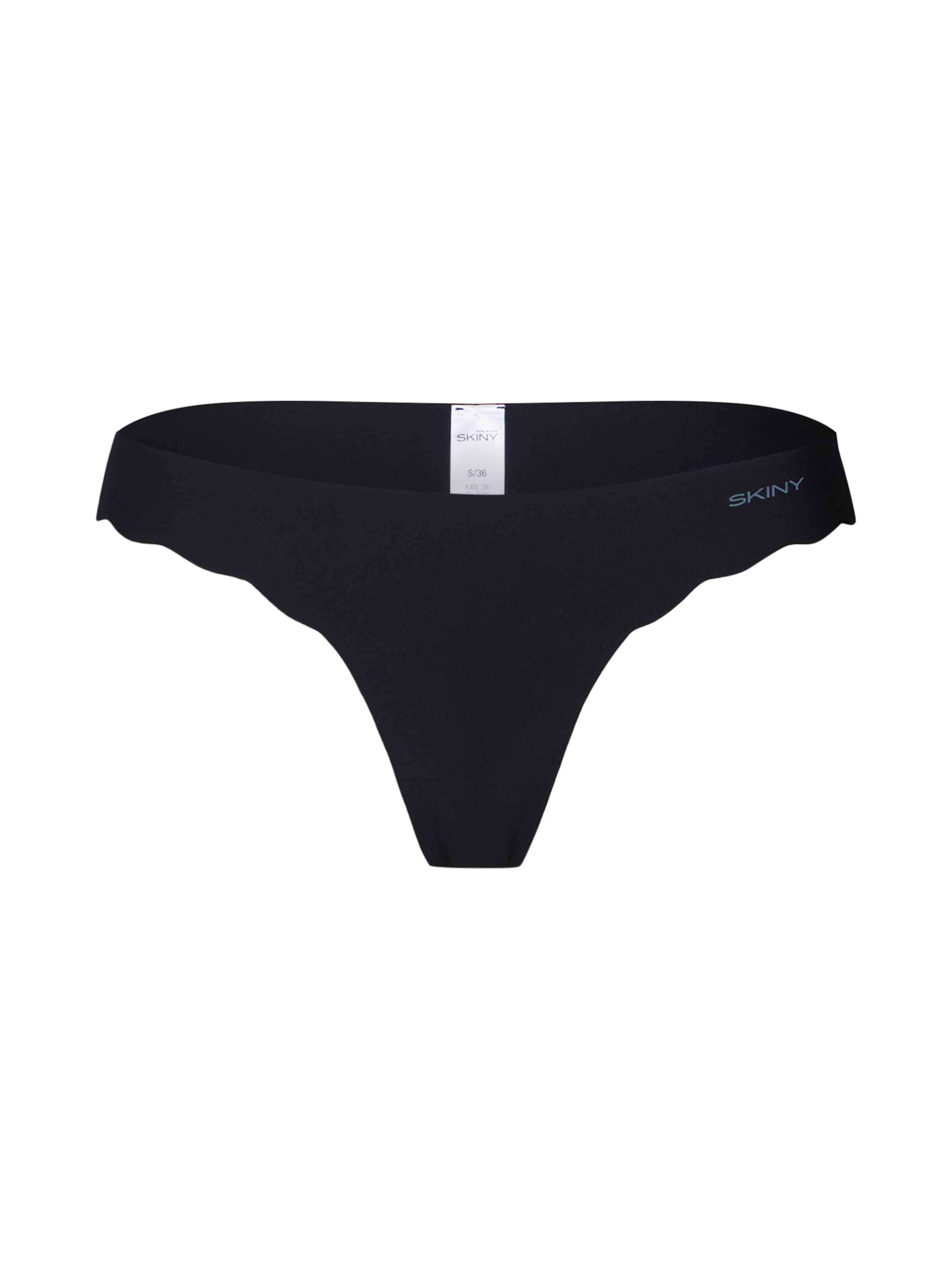 melns Skiny Stringu biksītes 'Micro Lovers': no priekšpuses