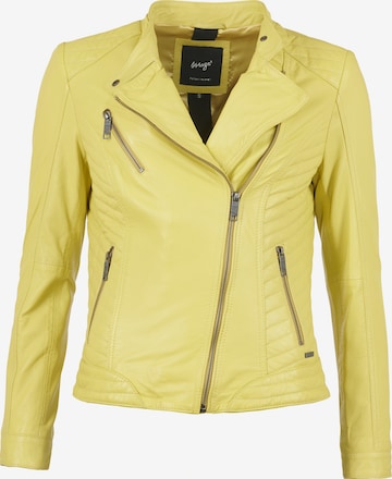 Maze Between-Season Jacket 'Sally' in Yellow: front