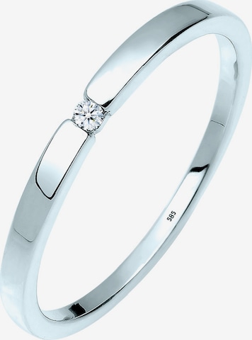 Elli DIAMONDS Ring in Silber: predná strana