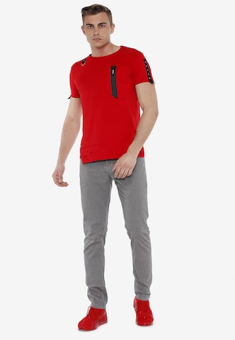 CIPO & BAXX Shirt in Rood