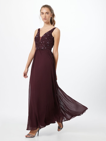 Unique Kleid in Lila: Vorderseite