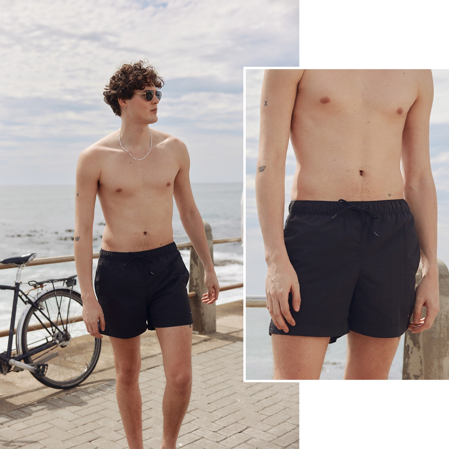 Darwin - Casual Cool Swim Shorts Look