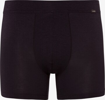 Hanro Boxershorts ' Natural Function ' in Zwart: voorkant