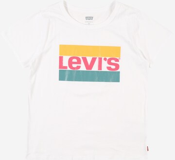 T-Shirt LEVI'S ® en blanc : devant