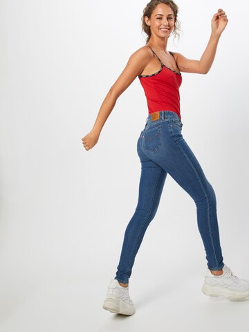 mėlyna LEVI'S ® Siauras Džinsai '711™ Skinny'