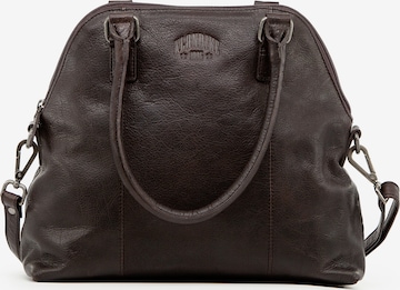 KLONDIKE 1896 Handbag 'Ella' in Brown: front