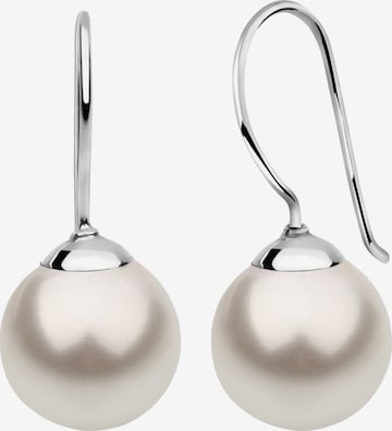 Boucles d'oreilles Nenalina en blanc : devant