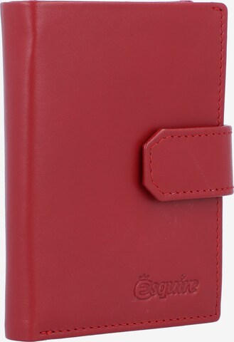 Esquire Wallet 'New Silk' in Red