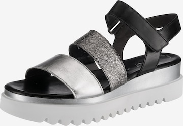 GABOR Sandals in Black: front