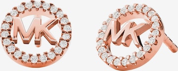 Boucles d'oreilles Michael Kors en rose : devant