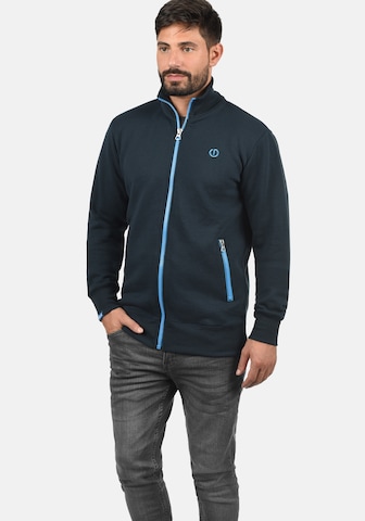 !Solid Sweatjacke 'BennTrack' in Blau: predná strana