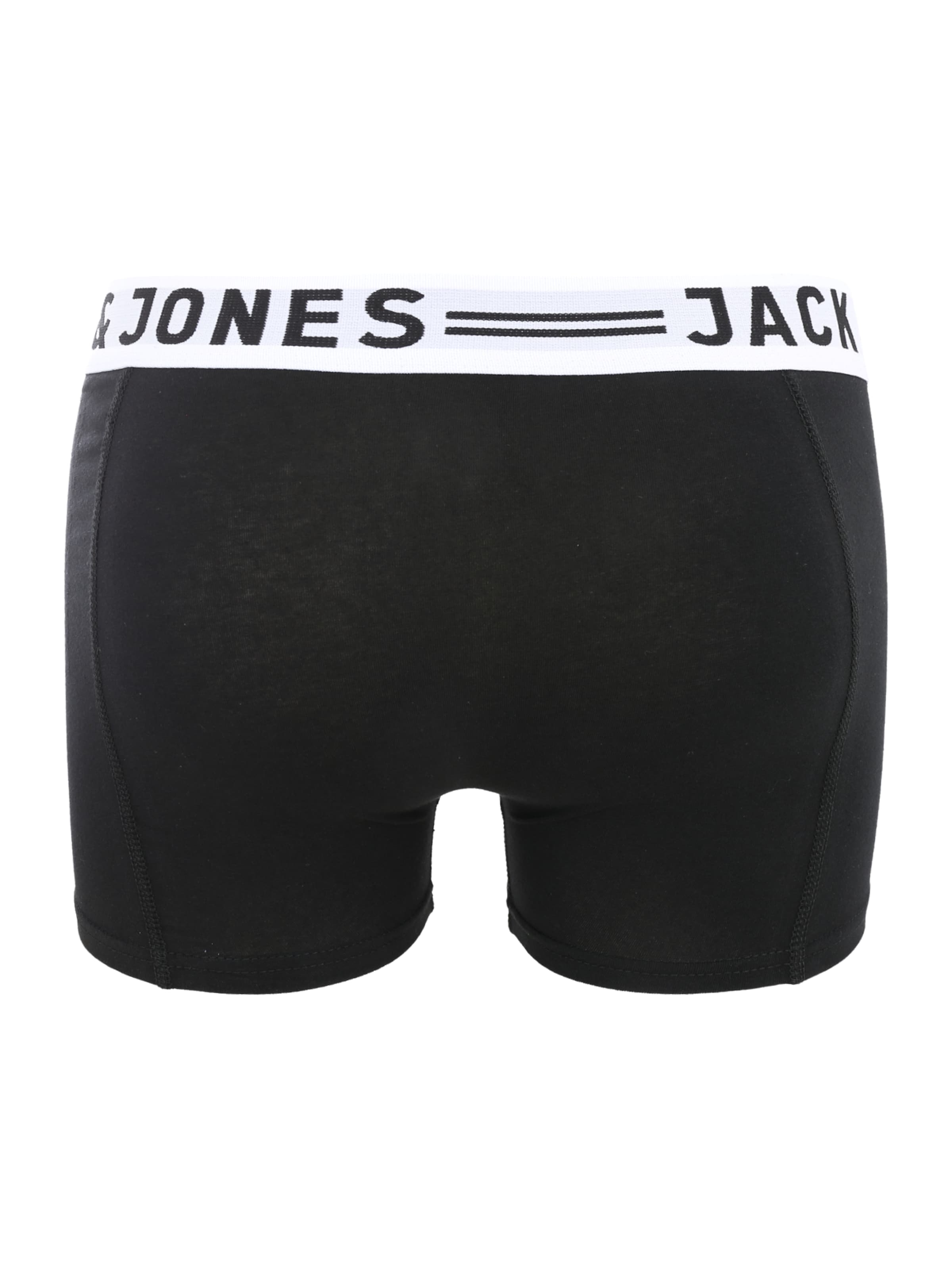 Boxers 'Sense' JACK & JONES en noir : derrière