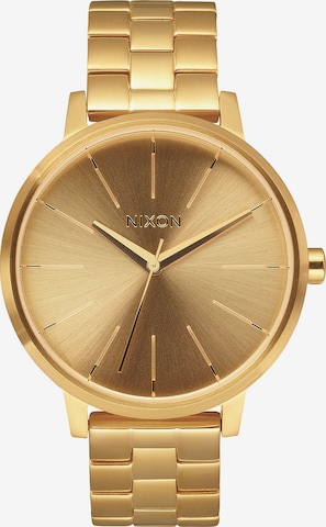 Nixon Analoog horloge 'Kensington' in Goud: voorkant