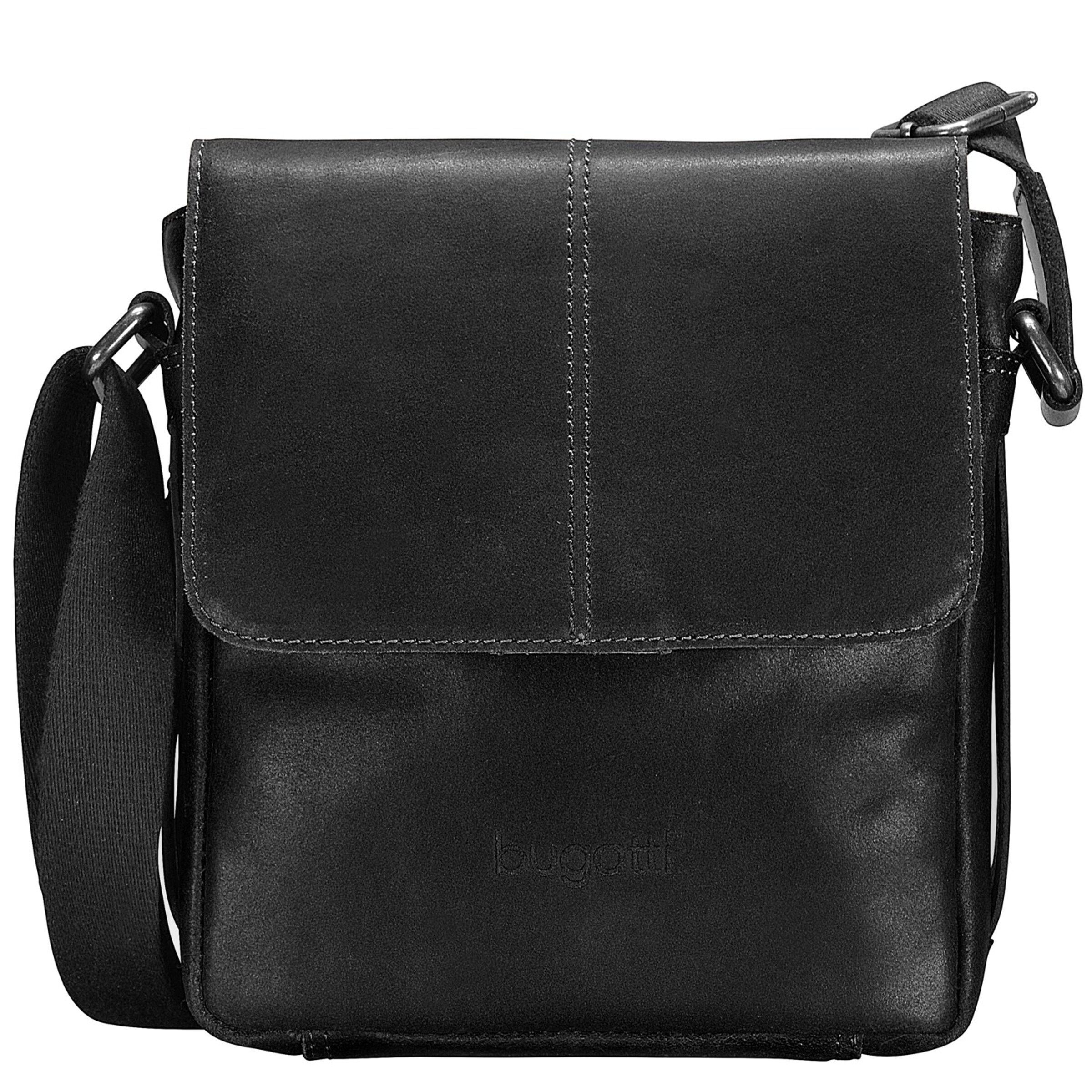 bugatti - Schoudertas 'Grinta' in de kleur Zwart