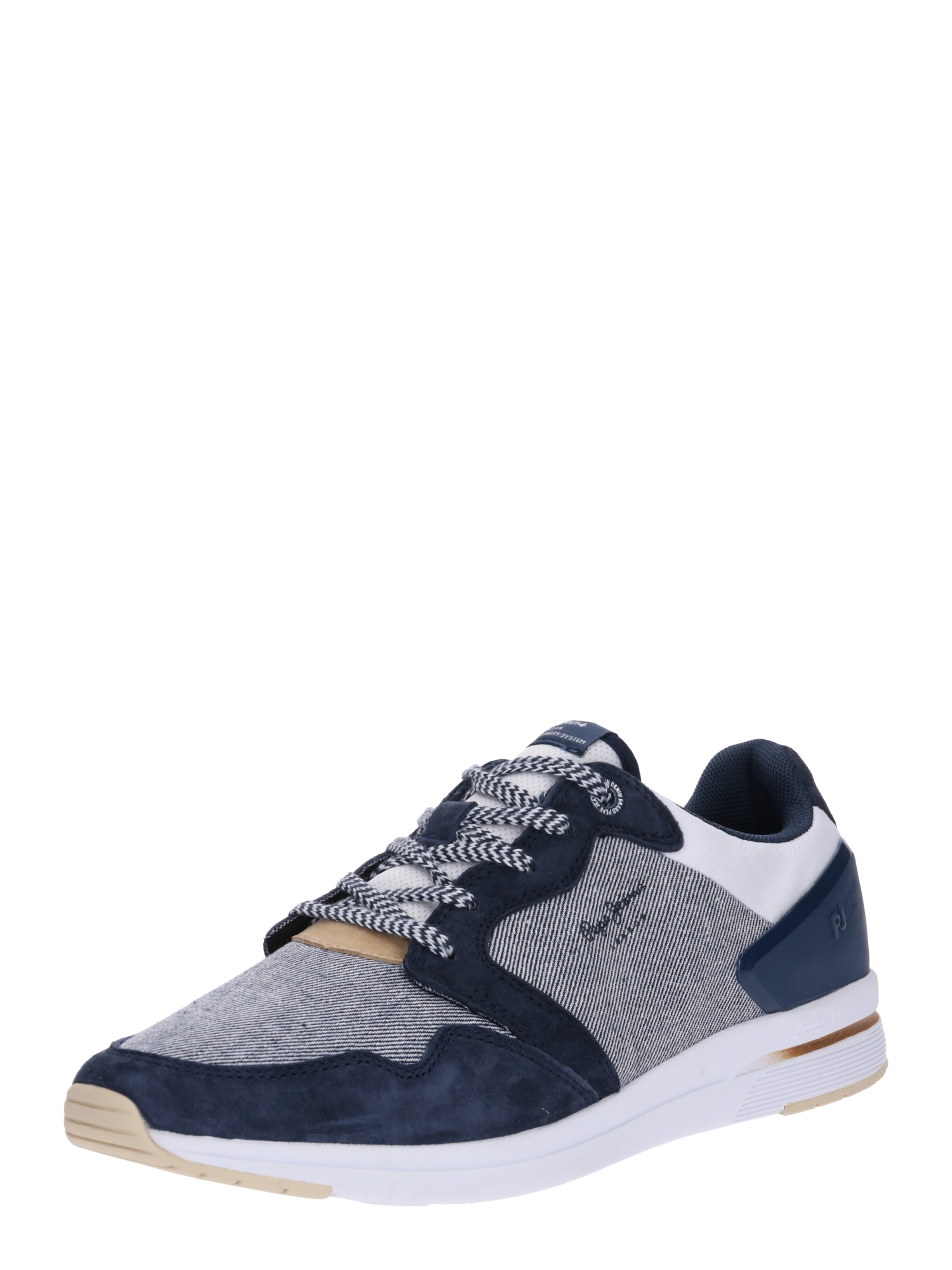 Pepe Jeans - Sneakers laag 'Jayker Dual D-Limit' in de kleur Navy
