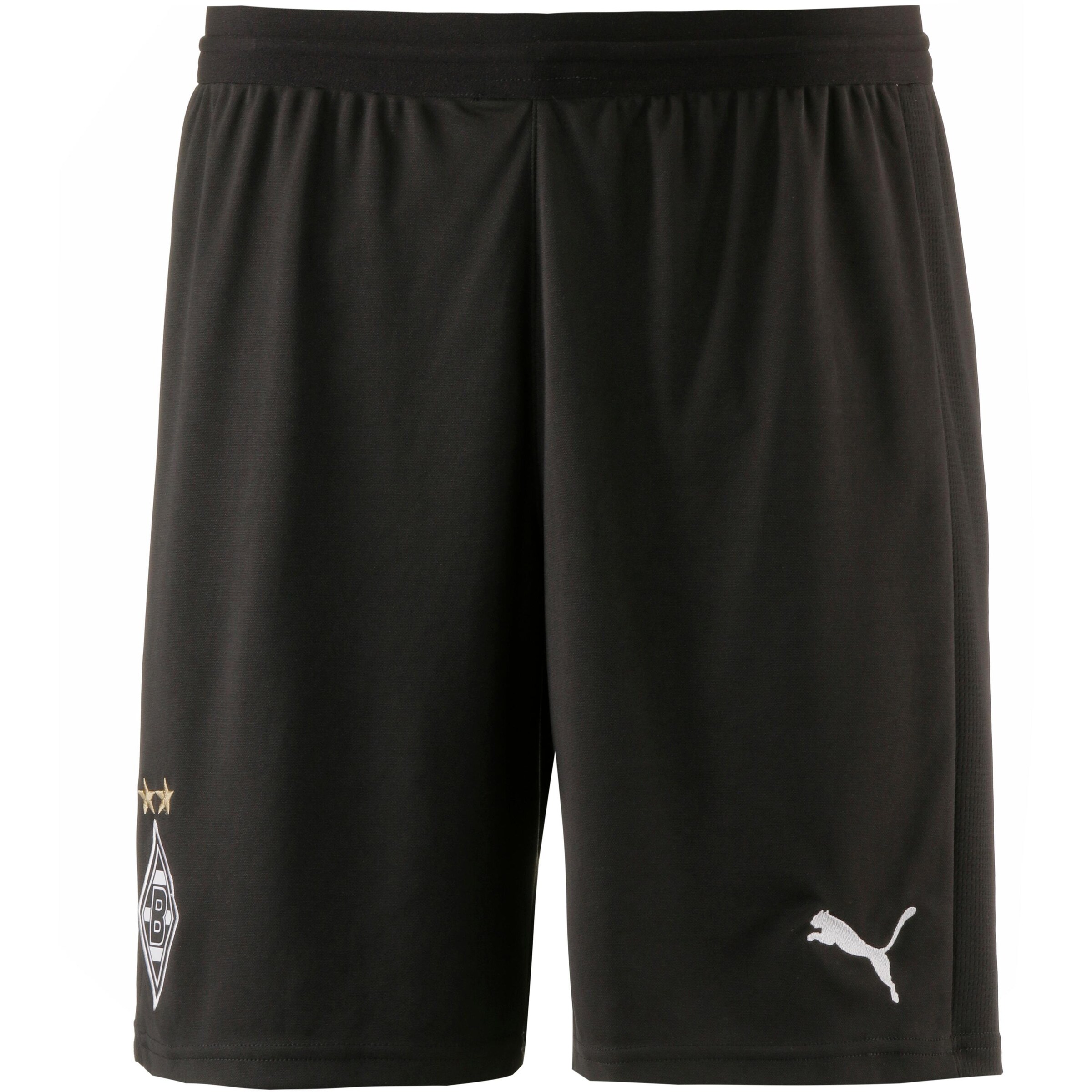 PUMA - Sportbroek 'Borussia Mönchengladbach 18/19 Auswärts' in de kleur Zwart