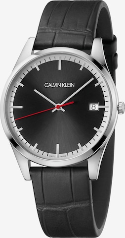 Calvin Klein Herrenuhr 'TIME' in Schwarz: predná strana