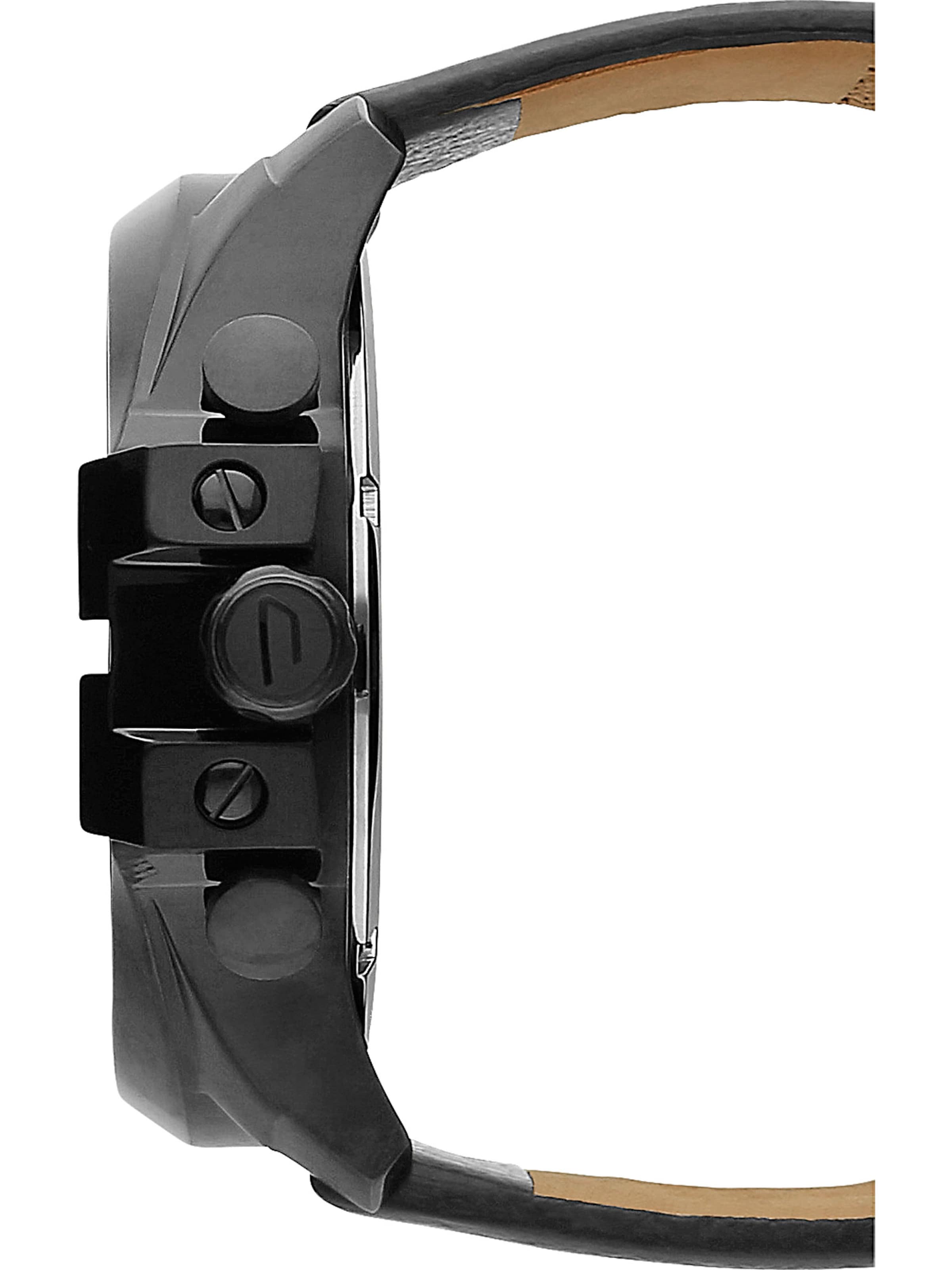 DIESEL Analog klocka i svart