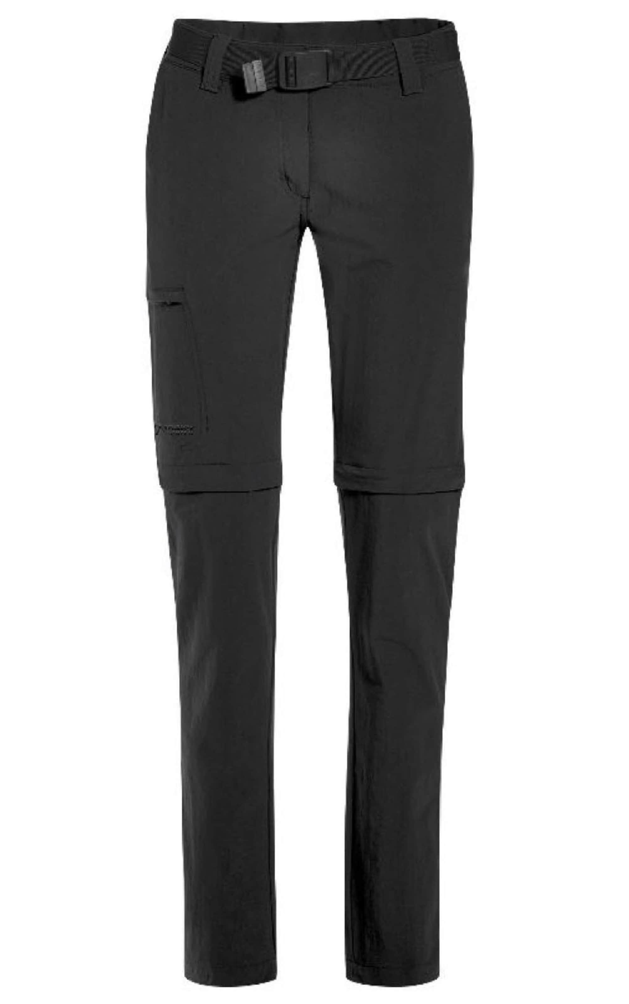 Maier Sports Outdoor Pants 'Inara' in Black: front