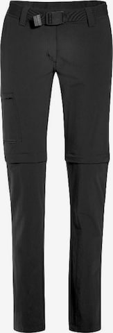 Maier Sports Regular Outdoor Pants 'Inara' in Black: front