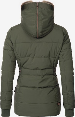 MARIKOO Winter jacket 'Nekoo' in Green