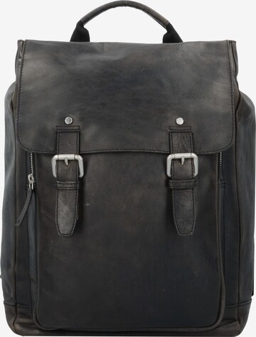 LEONHARD HEYDEN Rucksack 'Glasgow' 38 cm in Grau: predná strana