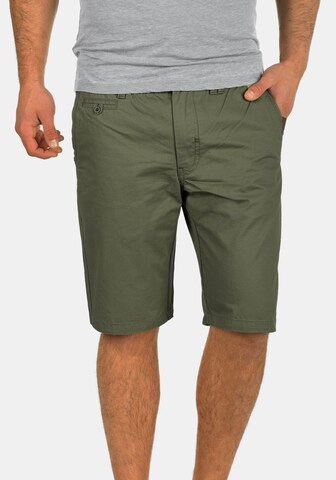 BLEND Regular Chino Pants 'Sasuke' in Green: front