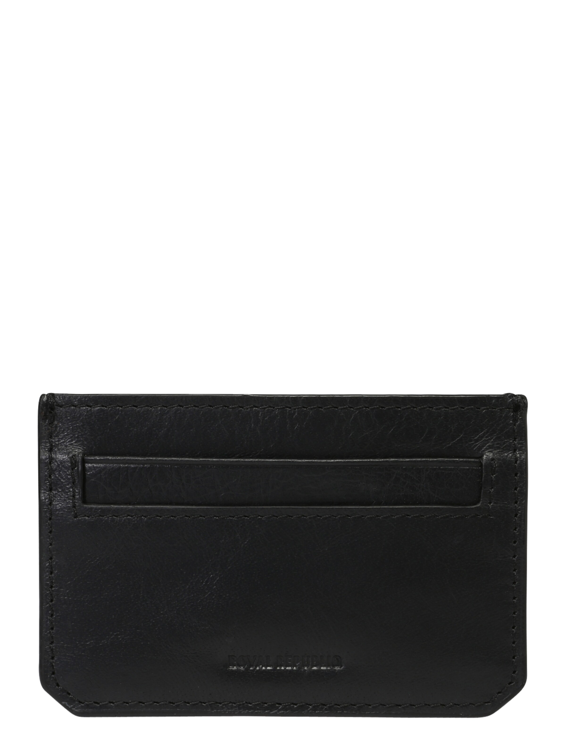 ROYAL REPUBLIQ - Portemonnee 'THUNDER CARDHOLDER' in de kleur Zwart