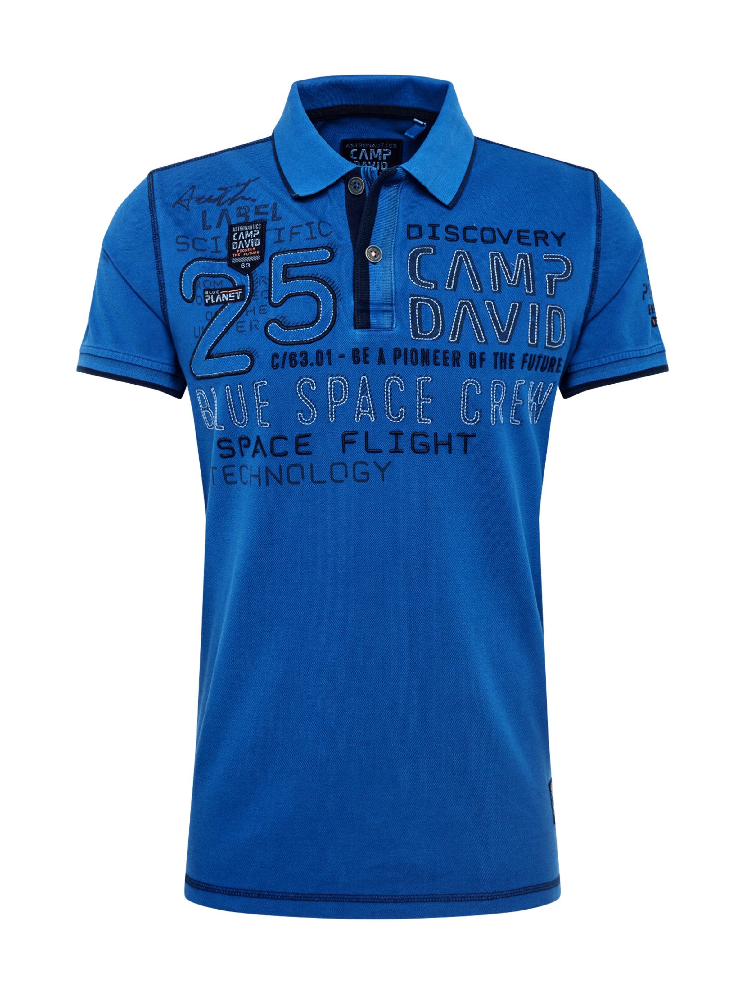 CAMP DAVID - Shirt in de kleur Blauw