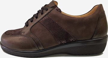 Ganter Lace-Up Shoes in Brown: front