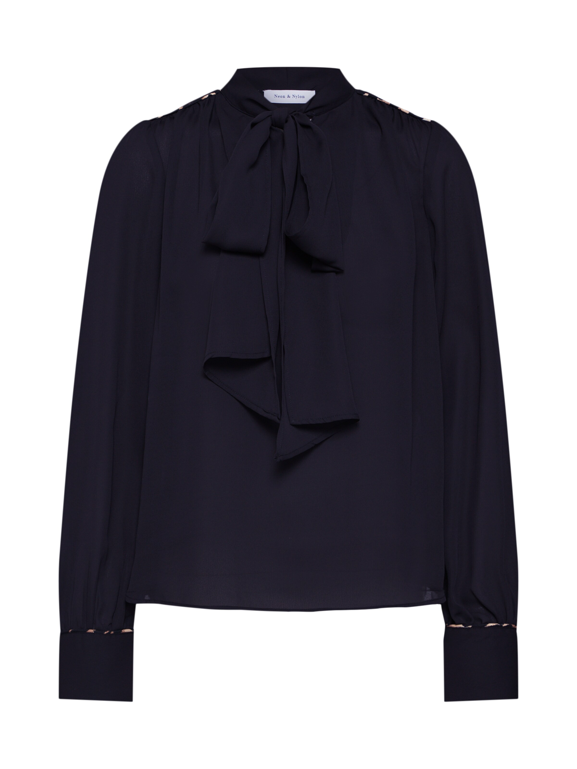 ONLY - Blouse 'OPAL' in de kleur Zwart