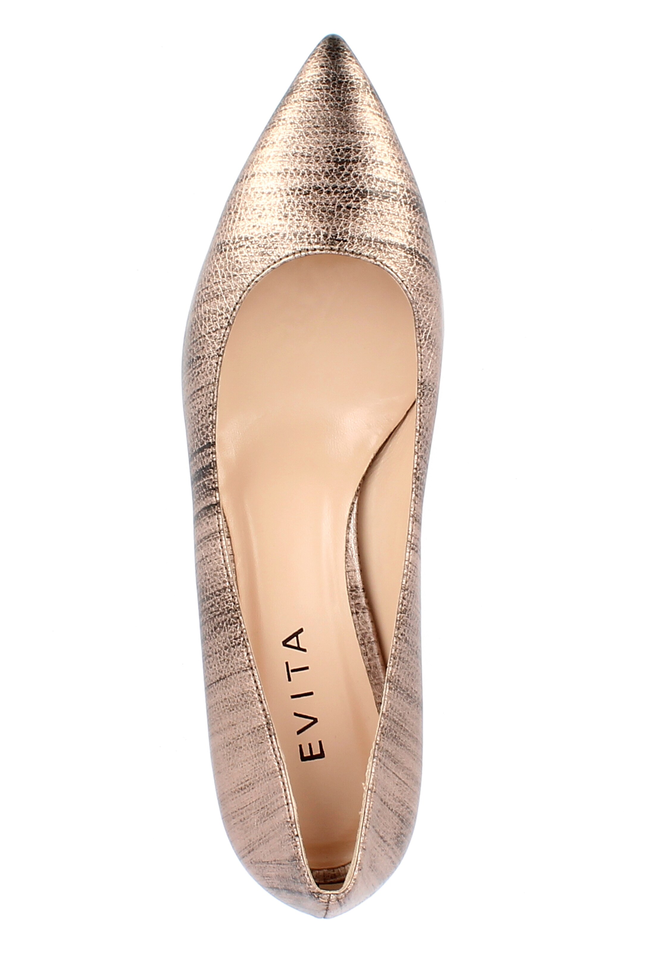 EVITA Slip-ons 'FRANCA' in Gold