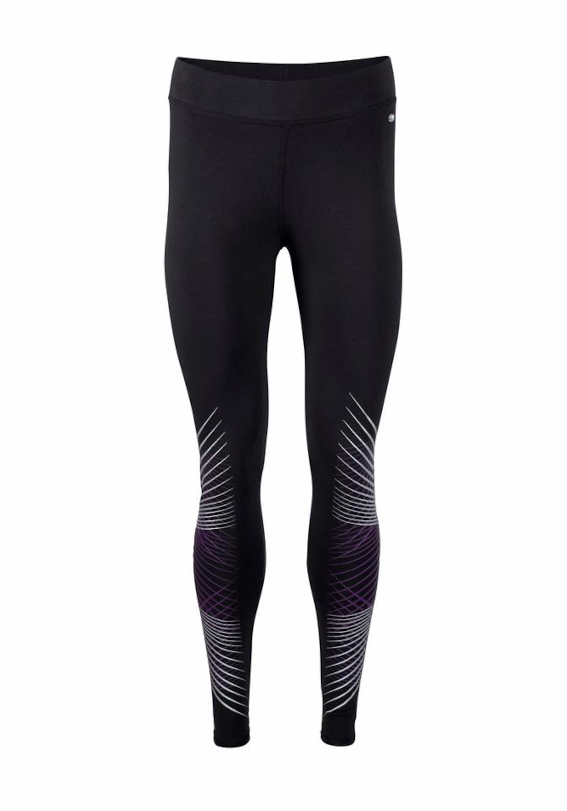 KangaROOS Skinny Leggings in Schwarz: Vorderseite