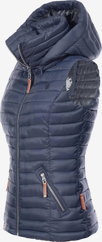 NAVAHOO Bodywarmer 'Shadaa' in Blauw