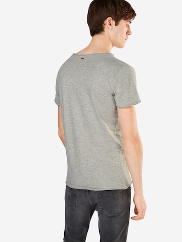 Key Largo T-Shirt 'LEMONADE' in Grau: zadná strana