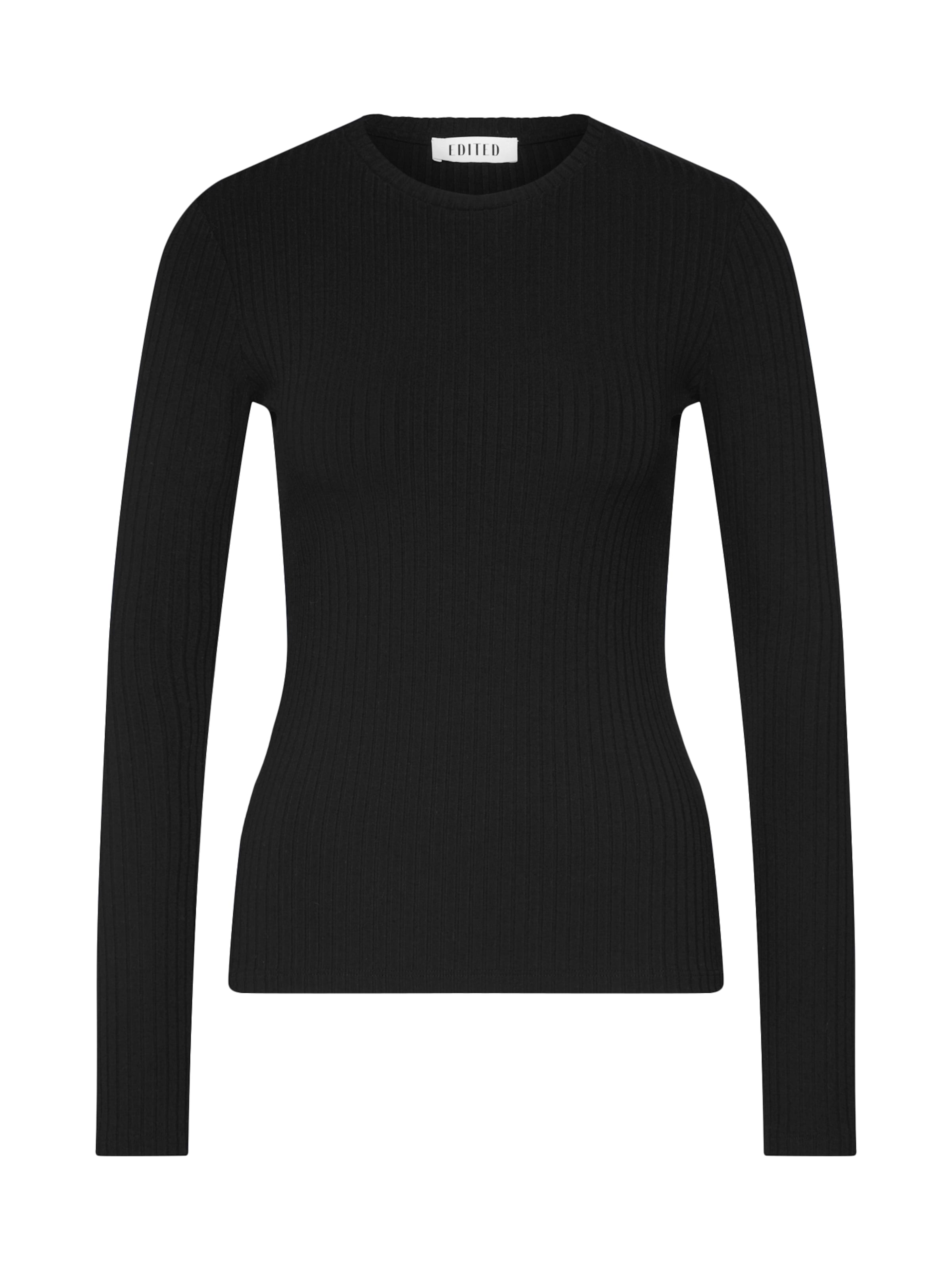 EDITED Tričko 'Ginger' – černá: přední strana